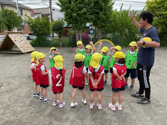 写真:体育遊び